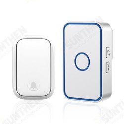 New Self-powered Waterproof Wireless Doorbell No Battery Need LED Light Indicated Doorbell 150M Remote Home 60 Ring Calling Bell New Self-powered Waterproof Wireless Doorbell No Battery Need LED Light Indicated Doorbell 150M Remote Home 60 Ring Calling Bell