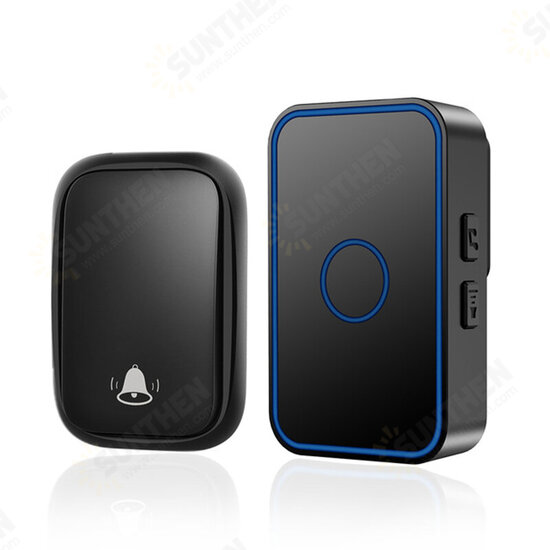 New Self-powered Waterproof Wireless Doorbell No Battery Need LED Light Indicated Doorbell 150M Remote Home 60 Ring Calling Bell New Self-powered Waterproof Wireless Doorbell No Battery Need LED Light Indicated Doorbell 150M Remote Home 60 Ring Calling Bell