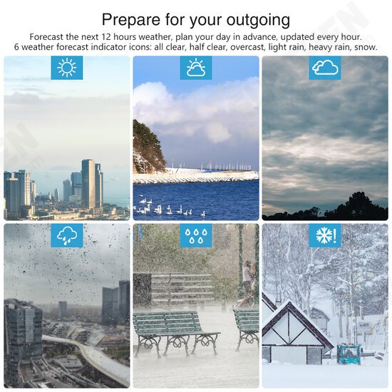 Weather Station with Projection Clock Digital Table Alarm Clock Time Projector Color Thermometer Hygrometer Forecast Comfort Wireless Sensor Weather Station with Projection Clock Digital Table Alarm Clock Time Projector Color Thermometer Hygrometer Forecast Comfort Wireless Sensor