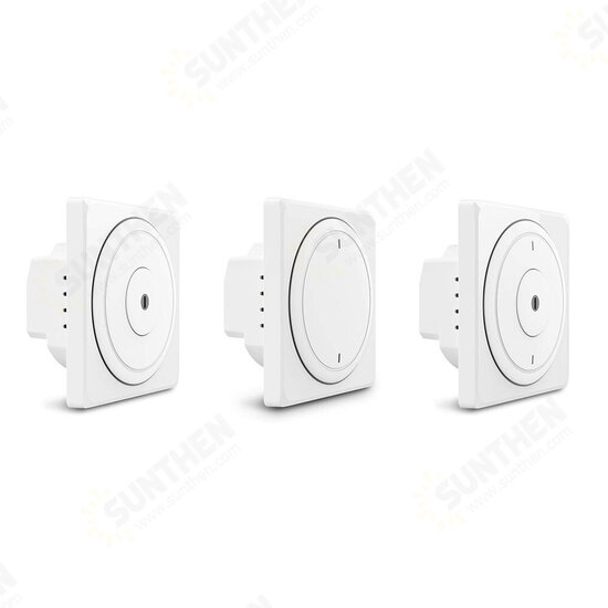 EU WiFi Switch with Physical Button Smart Home Automation Wall Light Switch 1/2/3 Gang Work with Alexa Google Home