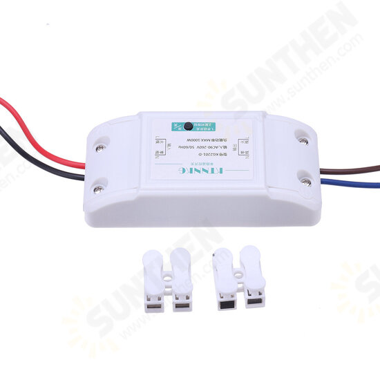 Wireless Light Switch Kit For Lamps Fans Appliances 433Mhz RF Receiver Default ON Wireless Light Switch Kit For Lamps Fans Appliances 433Mhz RF Receiver Default ON