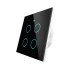 4 Gang WiFi Smart Glass Panel Switch Smart Life/Tuya App Multi-Control Voice Control Works with Alexa Google