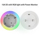 WiFi Smart Plug Wireless RGB Power Socket Smart Life/Tuya App Wireless Remote Control Work with Alexa Google Home WiFi Smart Plug Wireless RGB Power Socket Smart Life/Tuya App Wireless Remote Control Work with Alexa Google Home