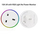 WiFi Smart Plug Wireless RGB Power Socket Smart Life/Tuya App Wireless Remote Control Work with Alexa Google Home WiFi Smart Plug Wireless RGB Power Socket Smart Life/Tuya App Wireless Remote Control Work with Alexa Google Home