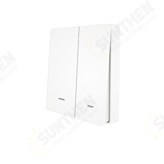 WiFi Smart Push Button Switch RF433 Wall Panel Transmitter Kit Smart life Tuya App Remote Control Works with Alexa Google Home WiFi Smart Push Button Switch RF433 Wall Panel Transmitter Kit Smart life Tuya App Remote Control Works with Alexa Google Home
