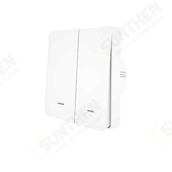 WiFi Smart Push Button Switch RF433 Wall Panel Transmitter Kit Smart life Tuya App Remote Control Works with Alexa Google Home WiFi Smart Push Button Switch RF433 Wall Panel Transmitter Kit Smart life Tuya App Remote Control Works with Alexa Google Home