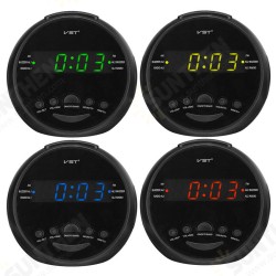 Multifunctional LED Digital Display Alarm Clock DC 5V AM/FM Dual Channel 0.6inch LED Clock Radio Alarm Clock Desktop Table Clock Multifunctional LED Digital Display Alarm Clock DC 5V AM/FM Dual Channel 0.6inch LED Clock Radio Alarm Clock Desktop Table Clock