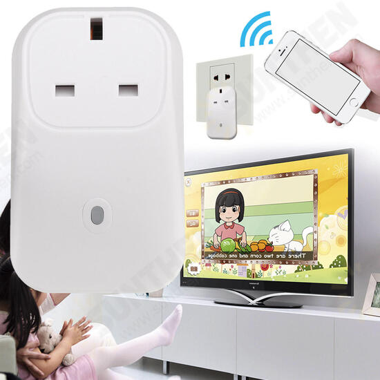 NEW WiFi Wireless Power Socket Android/iOS Mobile Phone Remote Control Repeater NEW WiFi Wireless Power Socket Android/iOS Mobile Phone Remote Control Repeater