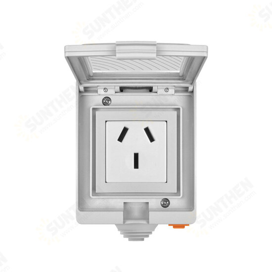 S55 Waterproof WIFI Smart Socket Switch UK/AU/US/FR/DE/ZA Multiple Version Wifi Socket Works With Alexa Google Home