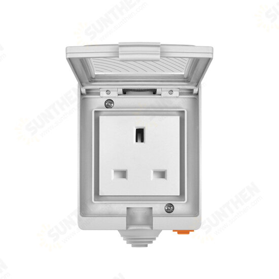 S55 Waterproof WIFI Smart Socket Switch UK/AU/US/FR/DE/ZA Multiple Version Wifi Socket Works With Alexa Google Home