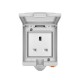 S55 Waterproof WIFI Smart Socket Switch UK/AU/US/FR/DE/ZA Multiple Version Wifi Socket Works With Alexa Google Home