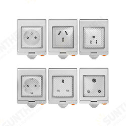 S55 Waterproof WIFI Smart Socket Switch UK/AU/US/FR/DE/ZA Multiple Version Wifi Socket Works With Alexa Google Home S55 Waterproof WIFI Smart Socket Switch UK/AU/US/FR/DE/ZA Multiple Version Wifi Socket Works With Alexa Google Home
