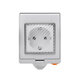 S55 Waterproof WIFI Smart Socket Switch UK/AU/US/FR/DE/ZA Multiple Version Wifi Socket Works With Alexa Google Home