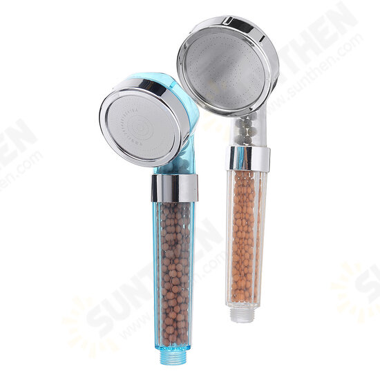 Transparent Shower Head ABS Anion Filter SPA Saving Pressurized Boost Rainfall Shower Head for Bathroom Bathing Travelling Transparent Shower Head ABS Anion Filter SPA Saving Pressurized Boost Rainfall Shower Head for Bathroom Bathing Travelling