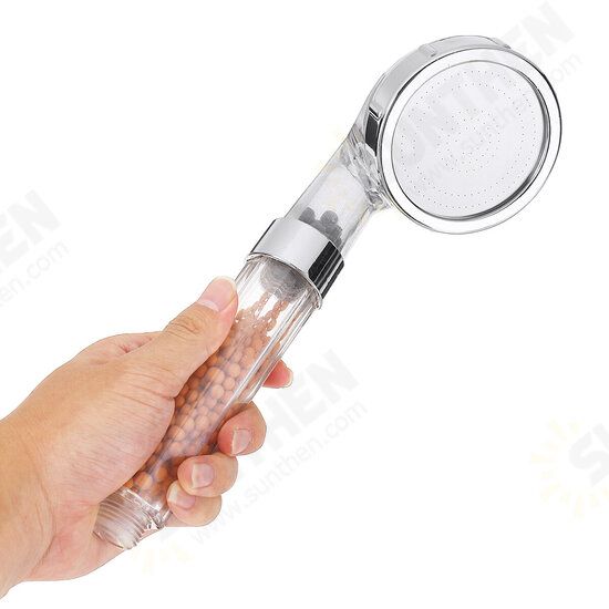 Transparent Shower Head ABS Anion Filter SPA Saving Pressurized Boost Rainfall Shower Head for Bathroom Bathing Travelling Transparent Shower Head ABS Anion Filter SPA Saving Pressurized Boost Rainfall Shower Head for Bathroom Bathing Travelling