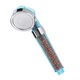 Transparent Shower Head ABS Anion Filter SPA Saving Pressurized Boost Rainfall Shower Head for Bathroom Bathing Travelling Transparent Shower Head ABS Anion Filter SPA Saving Pressurized Boost Rainfall Shower Head for Bathroom Bathing Travelling
