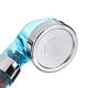 Transparent Shower Head ABS Anion Filter SPA Saving Pressurized Boost Rainfall Shower Head for Bathroom Bathing Travelling