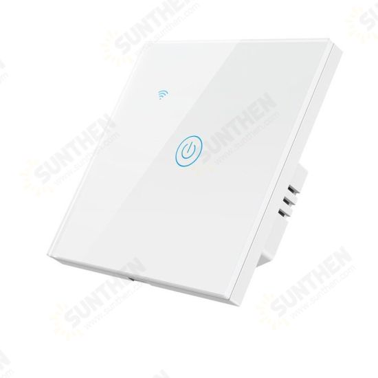 Tuya WIFI 2.4GHZ 1/2/3 Gang Touch Switch Two-wire Shared Panel Home Lighting Work with Alexa Google Home