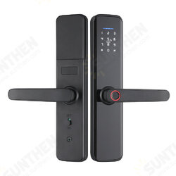 WF-007B-PRO Tuya Bluetooth Smart Fingerprint Electronic Lock Indoor Password Office Door Lock for Hotel Home WF-007B-PRO Tuya Bluetooth Smart Fingerprint Electronic Lock Indoor Password Office Door Lock for Hotel Home