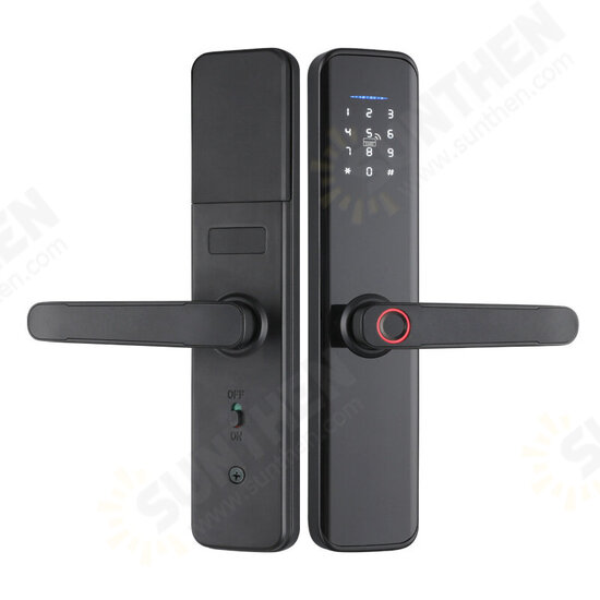 WF-007B-PRO Tuya Bluetooth Smart Fingerprint Electronic Lock Indoor Password Office Door Lock for Hotel Home