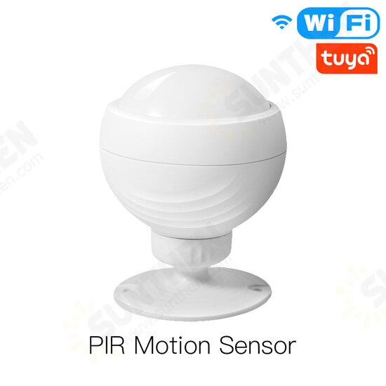 WIFI PIR Motion Sensor Wireless Passive Infrared Detector Security Burglar Alarm Sensor Tuya APP Control Smart Home