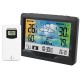 Wireless Weather Station Clock Digital Indoor Thermometer Hygrometer Meter 12H Air Pressure Record Moon Phase Barometer Weather Forecast Temperature Alarm Clock Wireless Weather Station Clock Digital Indoor Thermometer Hygrometer Meter 12H Air Pressure Record Moon Phase Barometer Weather Forecast Temperature Alarm Clock