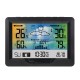 Wireless Weather Station Clock Digital Indoor Thermometer Hygrometer Meter 12H Air Pressure Record Moon Phase Barometer Weather Forecast Temperature Alarm Clock Wireless Weather Station Clock Digital Indoor Thermometer Hygrometer Meter 12H Air Pressure Record Moon Phase Barometer Weather Forecast Temperature Alarm Clock