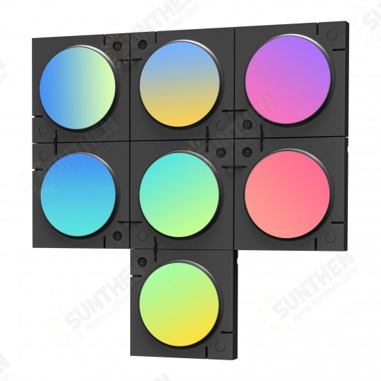 MIX LS168 Smart LED Light Panels RGB Quantum Lights APP Control Works with Alexa Google Assistant