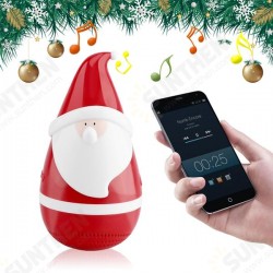 Christmas Gift Mini Santa Claus Tumbler bluetooth Wireless Speaker Touch Sensor for Kid Christmas Gift Mini Santa Claus Tumbler bluetooth Wireless Speaker Touch Sensor for Kid