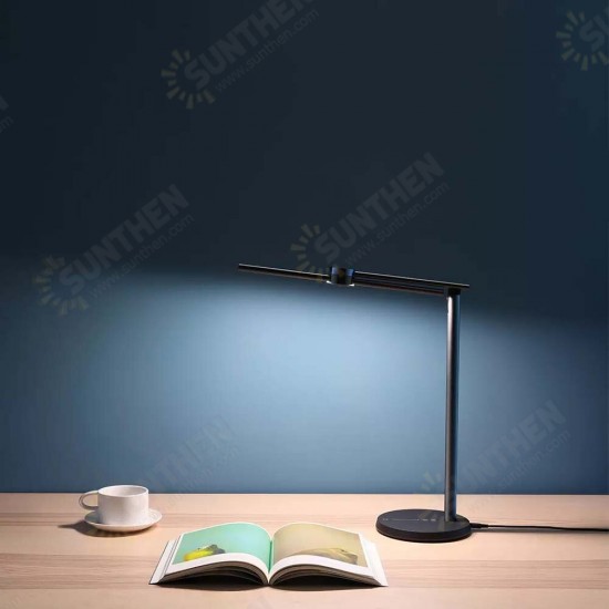 LED Table Lamp Adjustable Color Temperature 180 Degree Adjustable Angle APP Control Reading Lamp With Infrared PIR Human Induction Eye Protection