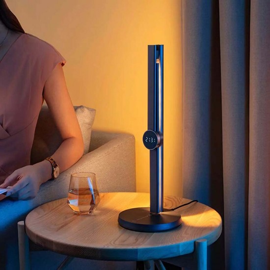 LED Table Lamp Adjustable Color Temperature 180 Degree Adjustable Angle APP Control Reading Lamp With Infrared PIR Human Induction Eye Protection