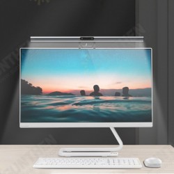 Microphone Adjustable 3 Color Temperature Eye Protection Light Screen Reading Light