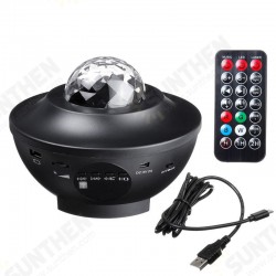 Multicolor Rotating LED Projector Lamp Star Night Light Music bluetooth with Remote Controller Multicolor Rotating LED Projector Lamp Star Night Light Music bluetooth with Remote Controller
