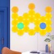 Shapes Hexagons Wifi Smart LED Light Kit DIY Night Lamp Touch Voice APP Control 16 Million Color work with Homekit Alexa Google Home