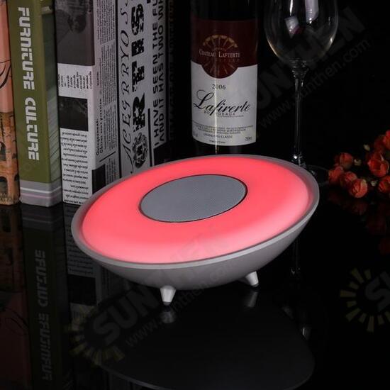 Portable Wireless bluetooth Speaker Smart Touch Sensor LED Night Light