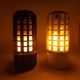 Portable Wireless bluetooth Stereo Speaker Rechargeable Flame Effect Night Light for Indoor Outdoor