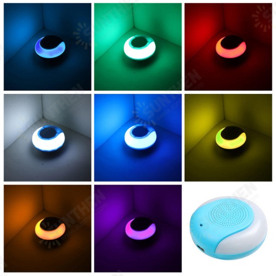 Wireless Bluetooth LED Light Speaker Bulb RGB 10W Music Playing Lamp+Remote RGB Colors Changing Night Light