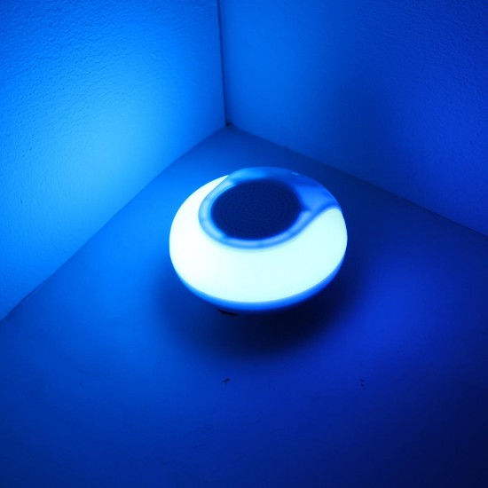 Wireless Bluetooth LED Light Speaker Bulb RGB 10W Music Playing Lamp+Remote RGB Colors Changing Night Light