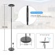 AC100-240V 24W Smart Wifi RGB+CCT 2000LM Floor Lamp Dimmable APP Voice Control Works with Google Home Alexa