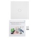 1 Gang 1 WIFI Smart Light Touch Remote Control Wall Switch For Amazon Alexa