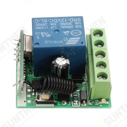12V 1 Channel 1CH Intelligent Learning Remote Control Switch Wireless Modification Stickers Button Transmitter 12V 1 Channel 1CH Intelligent Learning Remote Control Switch Wireless Modification Stickers Button Transmitter