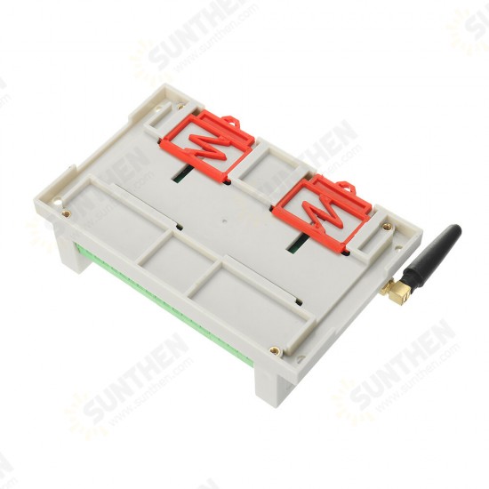 12V-24V 220V 12-way 10A Industrial-grade High-power Wireless Switch Learning Code Switch with 12-key Remote Controller