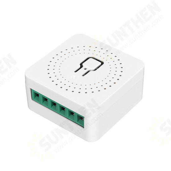 16A Mini Smart Wifi DIY Switch Support 2 Way Control Smart Home Automation Module Work with Alexa Google Home Smart Life App