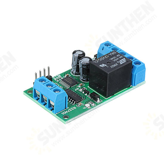 2-in-1 12V RS232 TTL232 Relay UART Serial Remote Control Switch For Control Garage Car Motor