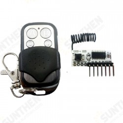 200uA 433M OOK/ASK PT2262 EV1527 Wireless Decoding Remote Control Module DC 3-5V Transceiver Kit 200uA 433M OOK/ASK PT2262 EV1527 Wireless Decoding Remote Control Module DC 3-5V Transceiver Kit