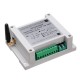 220V 6-way Wireless Remote Control Switch Module Lamp Water Pump Motor Controller