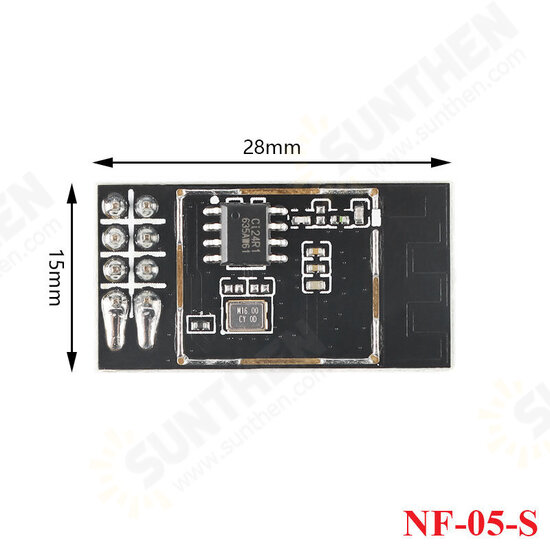 2.4G Wireless Module Ci24R1 Chip SPI Interface PCB Onboard Antenna NF-05 NF-05-S Board