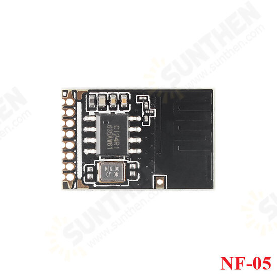 2.4G Wireless Module Ci24R1 Chip SPI Interface PCB Onboard Antenna NF-05 NF-05-S Board