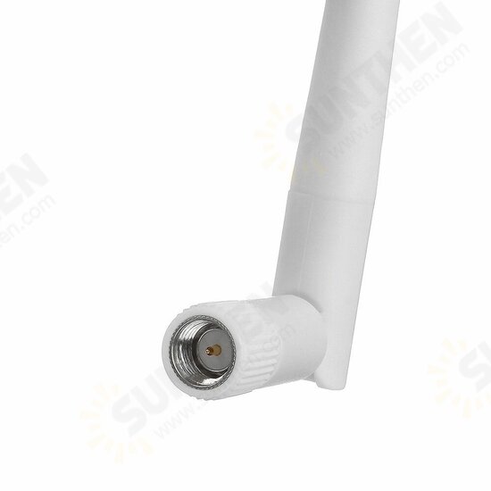 2.4GHz White/Black Inner Hole / Inner Needle Wireless WIFI Antenna SMA Antenna 2.4G Folding Glue Stick 3dBi for AP Router