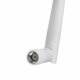 2.4GHz White/Black Inner Hole / Inner Needle Wireless WIFI Antenna SMA Antenna 2.4G Folding Glue Stick 3dBi for AP Router